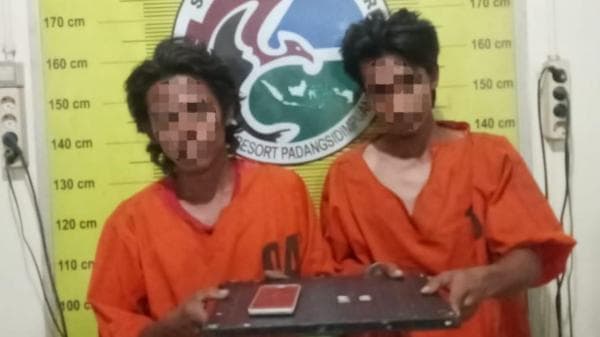 Hendak Pesta Sabu, 2 Pria di Silandit Ditangkap Polres Padangsidimpuan