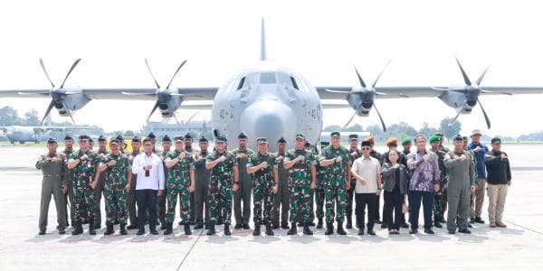 Pesawat TNI AU Angkut Bantuan Indonesia untuk Palestina, Dikemas dengan Payung Udara