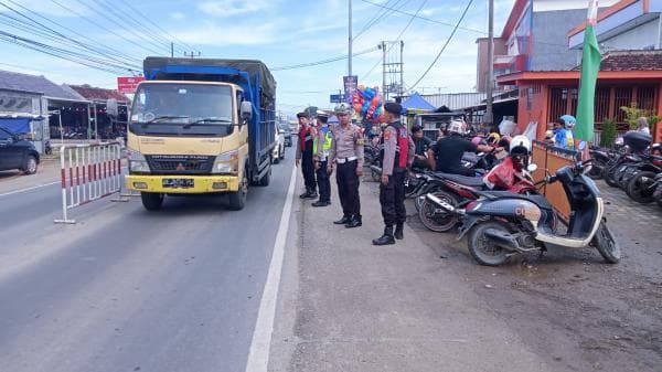 Patroli Intensif Satgas Operasi Ketupat Polres Pringsewu Jelang Idul Fitri