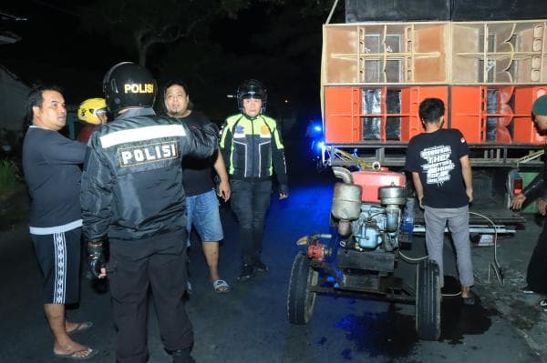 Polisi Amankan Sejumlah Battle Sound Ganggu Warga Jelang Sahur