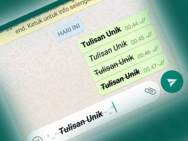 2 Cara Membuat Tulisan Tebal atau Bold di WhatsApp