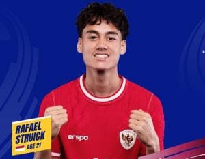 Rafael Struick Terpilih sebagai Bintang Masa Depan Piala Asia U-23 2024