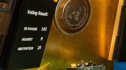 Majelis Umum PBB Dukung Palestina Jadi Anggota Penuh, 9 Negara Menolak Termasuk Tetangga Indonesia