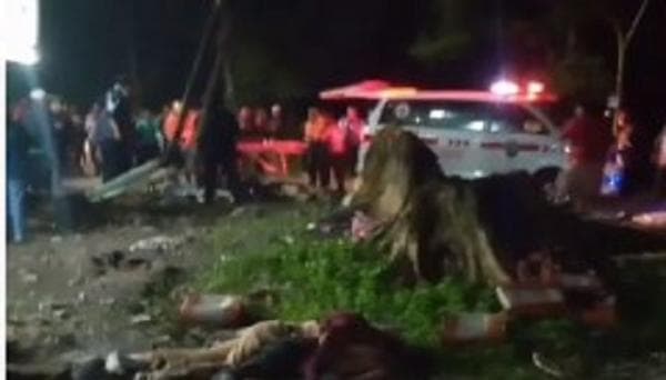 Bus Rombongan Pelajar Asal Depok Kecelakaan Maut di Ciater Subang