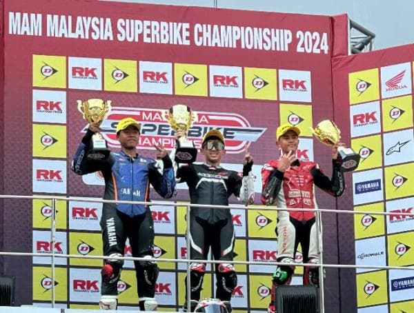 Pembalap Asal Lembang Rakha Bima Juara Balap Motor Internasional MSBK 250 di Sepang Pembalap Asal Lembang Rakha Bima Juara Balap Motor Internasional MSBK 250 di Sepang
