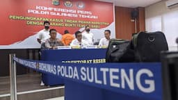 Selama 2024 Polda Sulteng Berhasil Ungkap 245 Kasus dan Sita 54 Kg Sabu