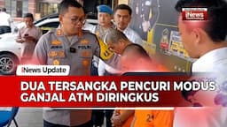 VIDEO: 2 Tersangka Komplotan Pencuri Modus Ganjal ATM Diringkus Satreskrim Polres Tasikmalaya Kota