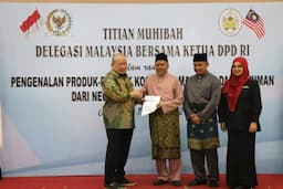 Terima Delegasi dari Trengganu, Ketua DPD RI Dorong Strategi Ekonomi Wilayah Indonesia-Malaysia