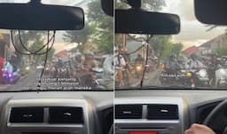Kondisi Jalan di Bali Tak Ubahnya Jakarta, Banyak Kemacetan karena Motor Semerawut Viral