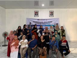 Latih Puluhan IKM di Lombok Tengah, Sulap Eceng Gondok jadi Aneka Kerajinan