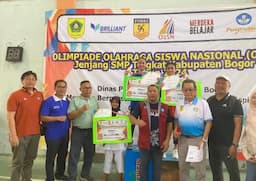 Even O2SN Tingkat SMP se Kabupaten Bogor Usai, Para Juara Langsung Raih Tiket ke Tingkat Jawa Barat