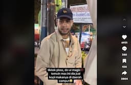 Penjual Kopi Pinggir Jalan di Cempaka Putih Mirip Refal Hady, Bikin Netizen Klepek-Klepek