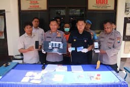Polisi Ciduk Pengedar Narkoba dan Barang Bukti 18,83 Gram Sabu di Malang
