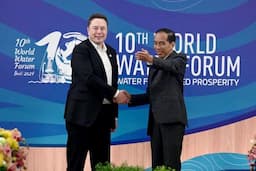 Begini Cara Presiden Jokowi Rayu Elon Musk Kembangkan Produk Teknologi di Indonesia