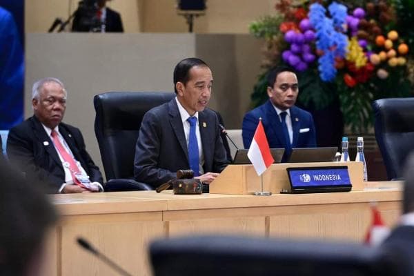 Jokowi Sebut Indonesia Konsisten Dorong Tiga Poin Ini dalam Pengelolaan  Sumber Daya Air Dunia
