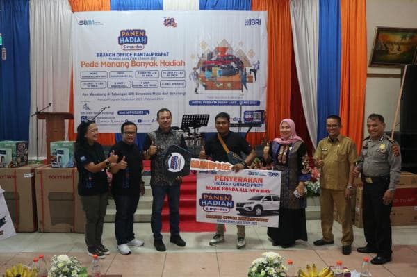 PHS Semester II, Nasabah BRI Unit Ajamu dan Padang Halaban Menang Mobil