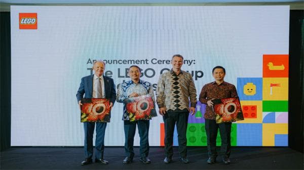 Resmikan Toko Terbesarnya di Asia Tenggara, Lego Bantu Anak Indonesia 1 Juta USD