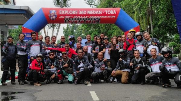 Gandeng Komunitas CRF Rally Indonesia, Pertamina Lubricants Jajal Medan-Toba Uji Ketangguhan Produk