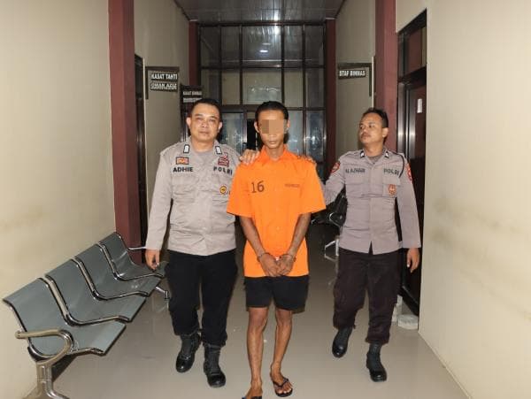 Polisi Tangkap Pria Penggelap Motor dan HP di Pringsewu Setelah Kabur ke Pulau Jawa
