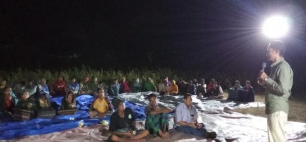 Simon Dira Tome Tatap Muka bersama Ratusan Sahabat SDT Tanajawa Hawu Mehara