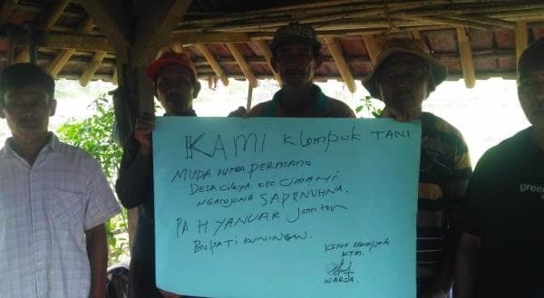Petani Deklarasikan Dukungan untuk Yanuar Prihatin sebagai Bupati Kuningan