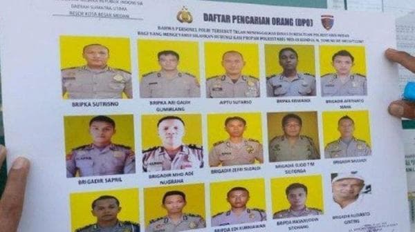 Parah, 15 Anggota Polri di Medan Jadi Buron Kasus Perampokan