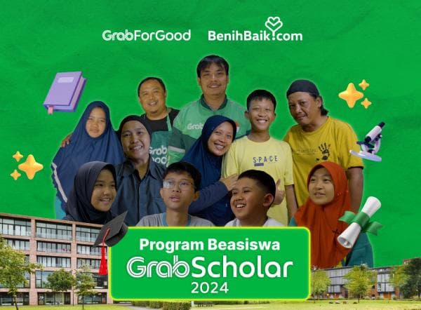 Grab Buka Pendaftaran Ribuan Beasiswa, Ayo Buruan Daftar!