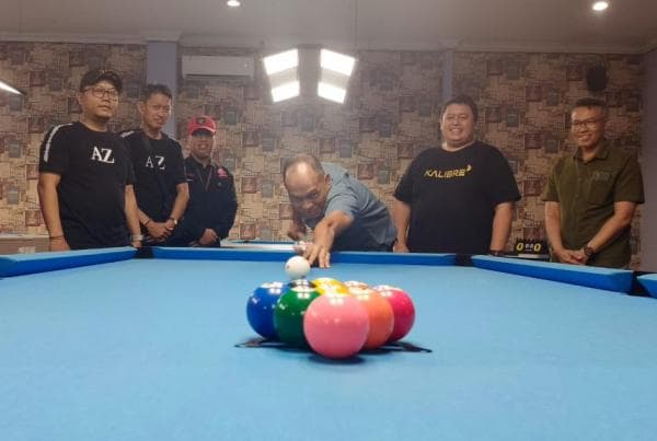 Danlanudal Cup 2024 Billiards Open Tournament Digelar di Sidoarjo, Diikuti Ratusan Peserta