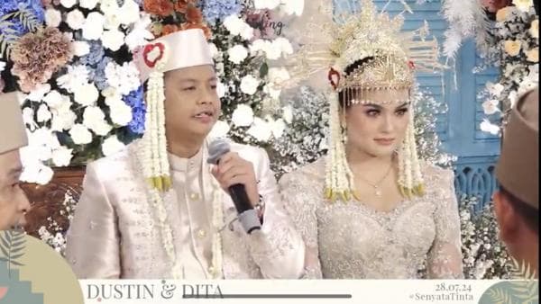 Alhamdullilah, Dustin Tiffani Menikah dengan Ditha Rizky Amalia Pagi Ini Alhamdullilah, Dustin Tiffani Menikah dengan Ditha Rizky Amalia Pagi Ini