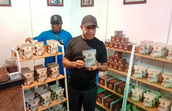 Kenalkan Potensi Kopi, Pegunungan Bintang Papua Buka Stand Kopi di Bandara YIA