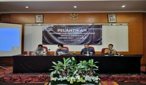 XTC Gelar Pelantikan dan Pengesahan Pengurus, Diharapkan Jadi Organisasi Edukasi