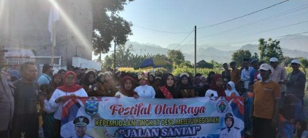 2000 Kupon Undian Berhadiah Ludes di Jalan Sehat Gunggungan Lor