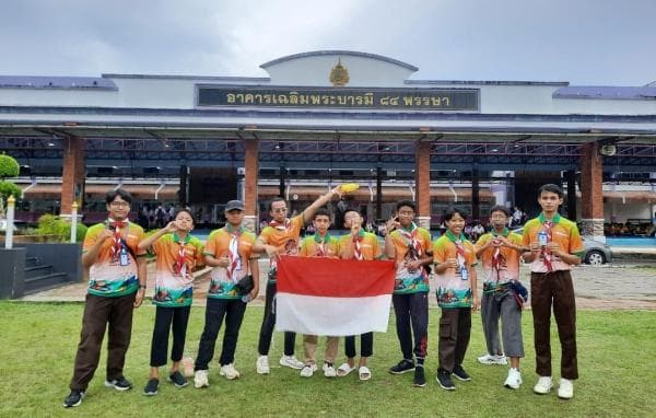 Siswa IT IDN Boarding School Jonggol Kabupaten Bogor Tampil di Scout Camp International Thailand Siswa IT IDN Boarding School Jonggol Kabupaten Bogor Tampil di Scout Camp International Thailand