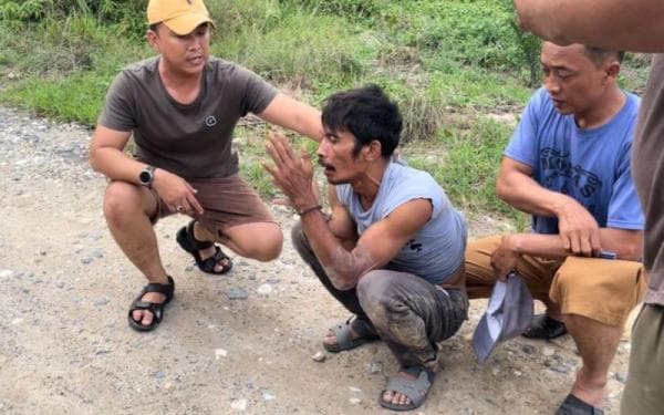 Disergap,Petugas, Pemuda di Inhu Nekat Telan Sabu