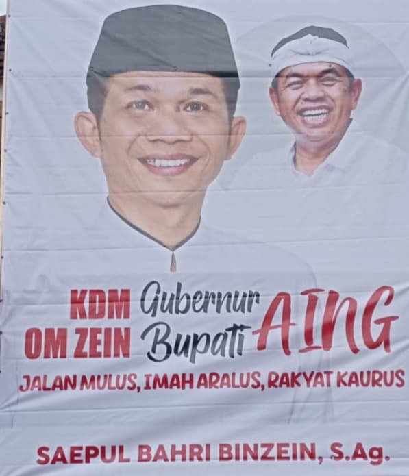 Survei LSI Denny JA: Elektabilitas Om Zen Melesat Tinggalkan Anne Ratna di Pilkada Purwakarta