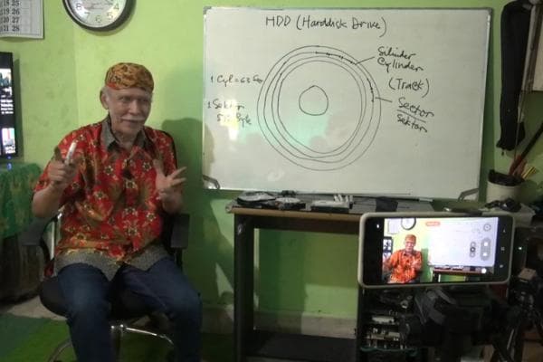 Eyang Blangkon, Pria Paruh Baya dari Malang Berbagi Ilmu Teknologi Secara Gratis Eyang Blangkon, Pria Paruh Baya dari Malang Berbagi Ilmu Teknologi Secara Gratis