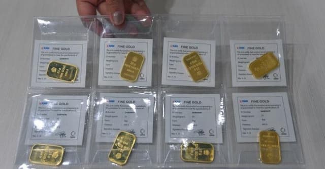 Harga Emas Antam Hari Ini Anjlok Rp9.000, Berikut Rinciannya