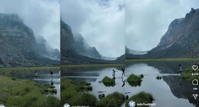 Mengintip Keindahan Gunung Gamkonora di Halmahera, Dulu Porak-poranda sekarang Mirip Luar Negeri