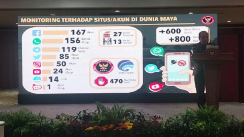 BNPT Temukan 600 Lebih Akun Media Sosial Bermuatan Radikal, Sebar 900 Konten Propaganda