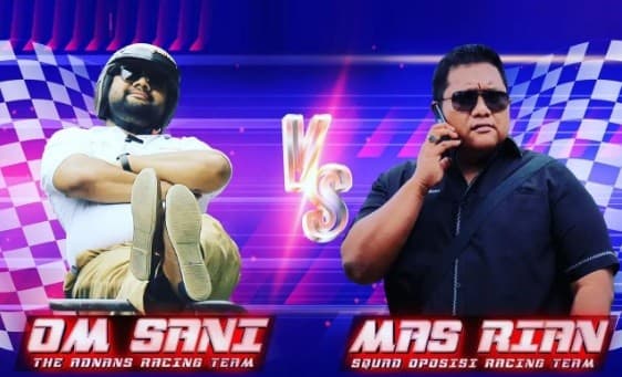 2 Putra Mahkota PO Bus Sani dan Rian Bentrok di Drag Race, Siapa Paling Jago Bejek Bus?