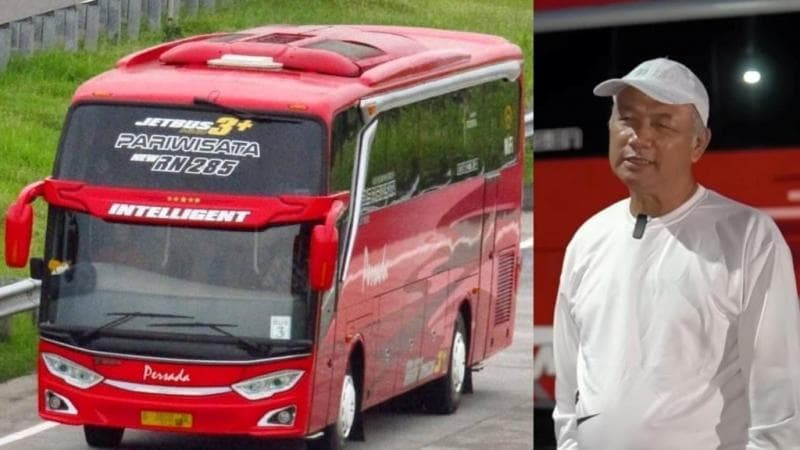 Kisah Pemilik PO Persada, Berawal dari Pedagang Pasar Kini Punya Puluhan Bus