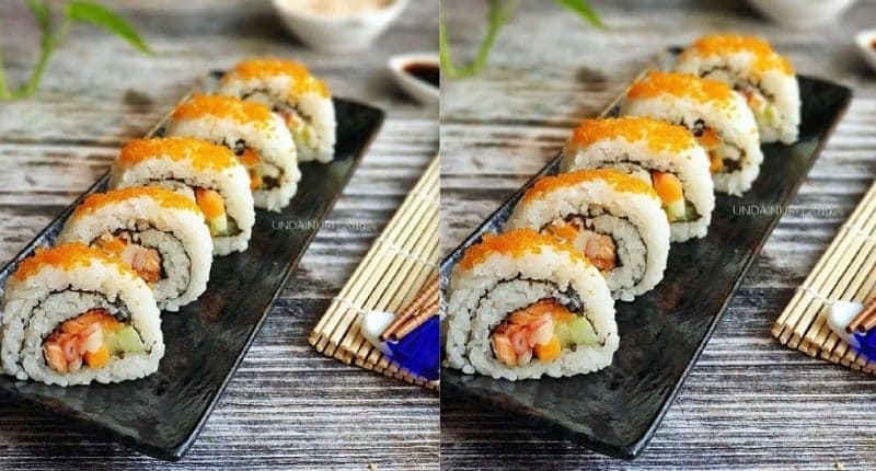 Resep Sushi Roll yang Enak dan Simpel, Pakai Salmon Makin Menggugah Selera