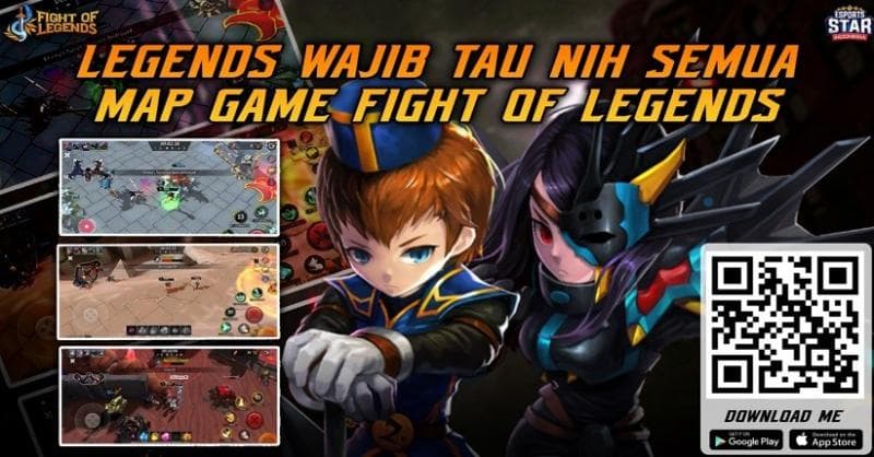 Legends Wajib Tau Nih Semua Map Game Fight of Legends