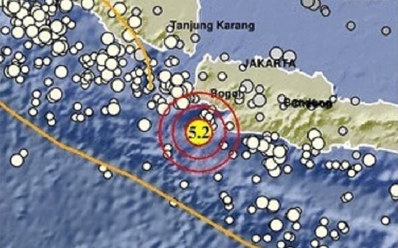 Gempa Banten M5,2 Dirasakan di Bogor, Tangsel hingga Jakarta