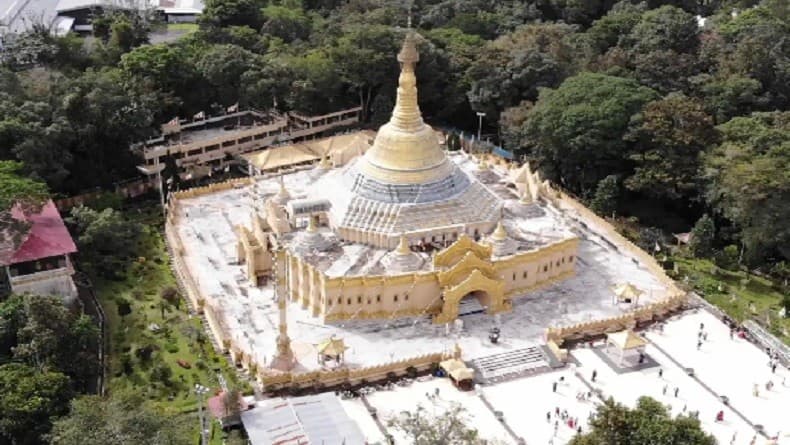 Harga Tiket Taman Alam Lumbini,  Pagoda Emas Tertinggi di Indonesia