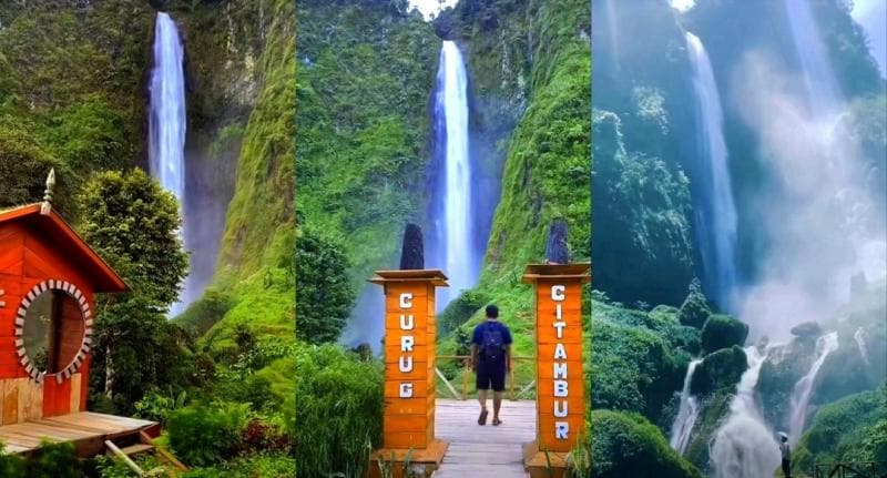 Mengintip Keindahan Curug Citambur, Surga Tersembunyi di Tengah Hutan Cianjur