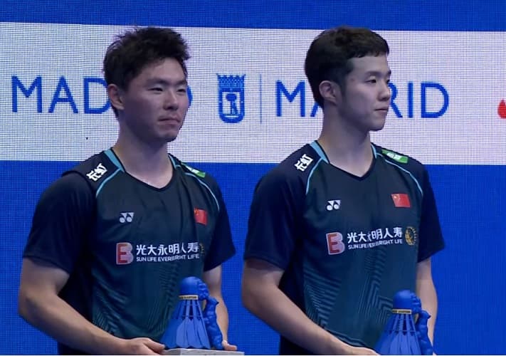 Hasil Final Spain Masters 2023: Ganda Putra China He Ji Ting/Zhou Hao Dong Juara!