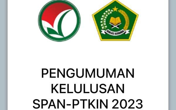 Pengumuman SPAN-PTKIN 2023 Hari Ini Pukul 10.00 WIB, Ini Link dan Cara Cek Hasilnya