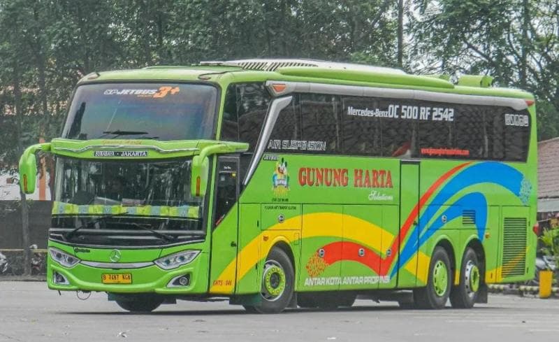 Jadi Pemilik Bus Tronton Terbanyak, Ini Deretan Sasis Premium PO Gunung Harta