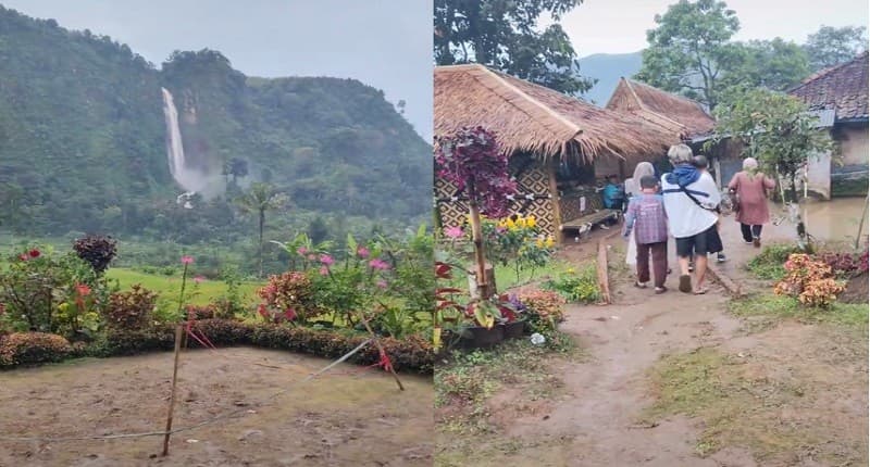 Sedih, Rumah Abah Jajang di Curug Citambur Rusak Parah usai Viral, seperti Ini Suasananya!